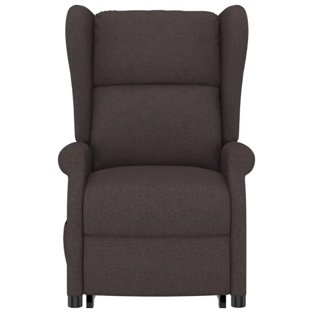 Fauteuil Marron foncé Tissu