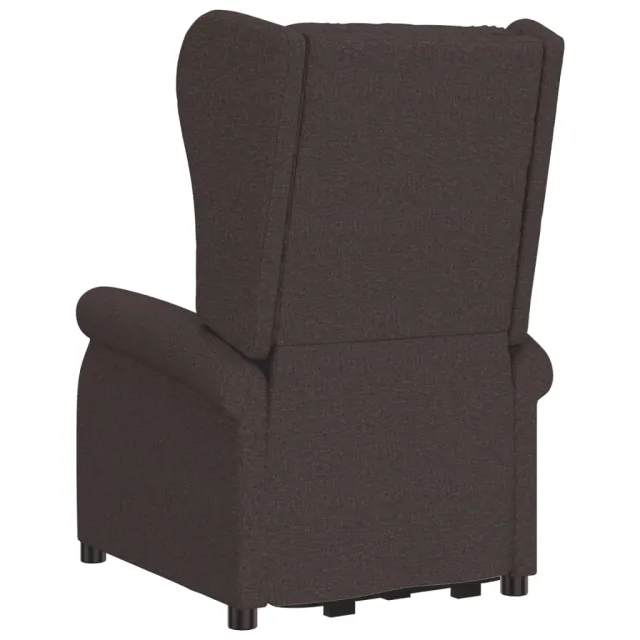 Fauteuil Marron foncé Tissu