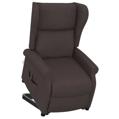 Fauteuil Marron foncé Tissu