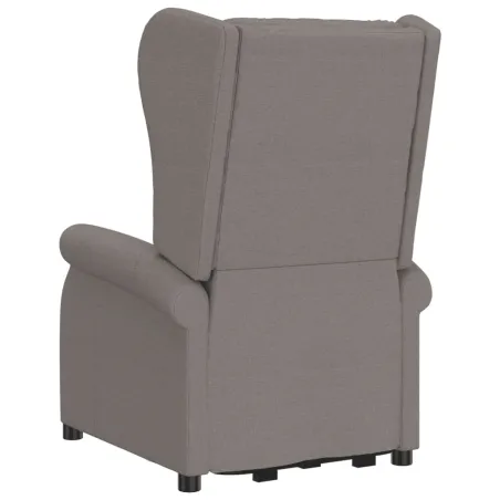 Fauteuil de massage Taupe Tissu
