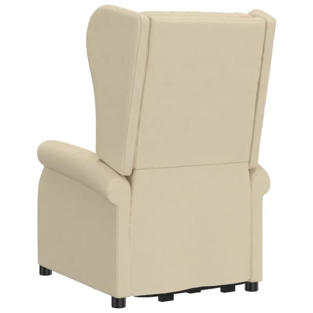 Fauteuil de massage Crème Tissu