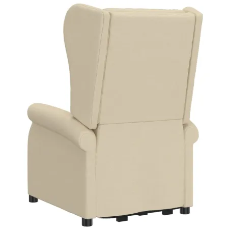 Fauteuil de massage Crème Tissu