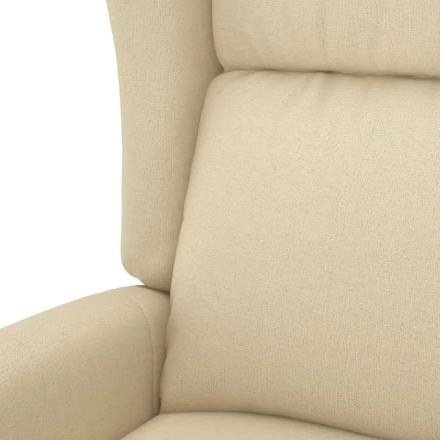 Fauteuil de massage Crème Tissu