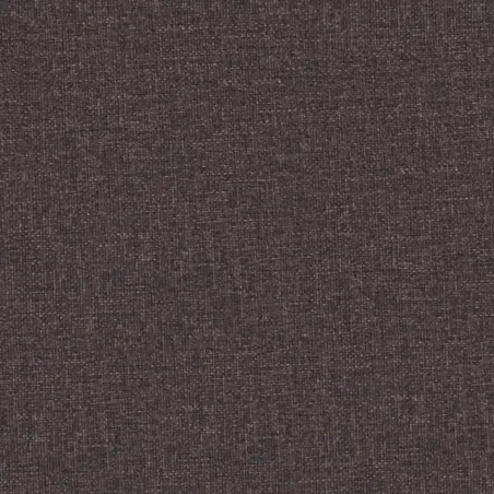 Fauteuil inclinable électrique à oreilles marron foncé tissu