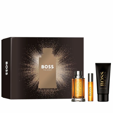 Set de Perfume Hombre Hugo Boss EDT BOSS The Scent 3 Piezas 2