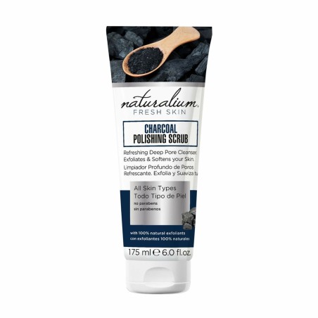 Lichaam Exfoliator Naturalium Fresh Skin 175 ml Actieve kool