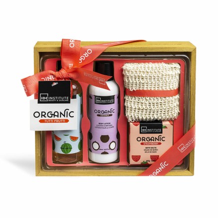 Set da Bagno IDC Institute ORGANIC TUTTI FRUTTI