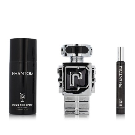 Set de Perfume Hombre Paco Rabanne EDT 3 Piezas 2