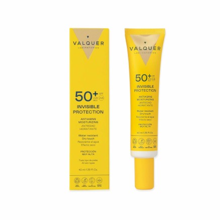Facial Sun Cream Valquer Spf 50 40 ml White