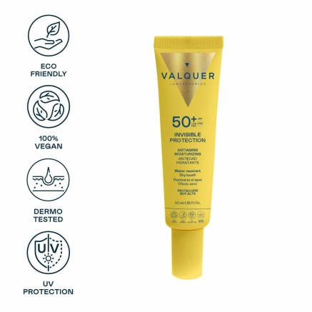 Écran solaire visage Valquer Spf 50 40 ml Blanc 2