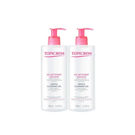 Waschgel Topicrem Dúo 2 x 500 ml 2 Stück