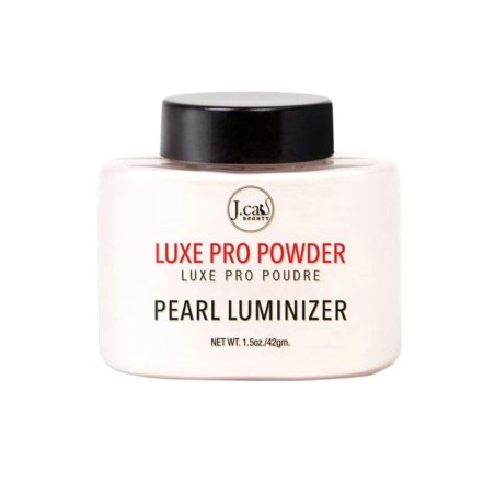 Polvos Fijadores de Maquillaje J.Cat LUXE PRO POWDER PEARL LUMINIZER 4