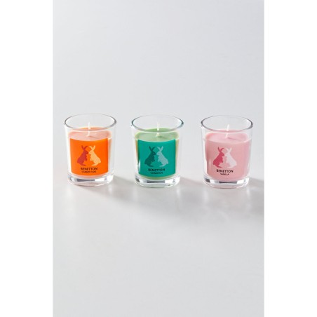 Parfümierte Kerzen-Set Benetton 3 Stücke
