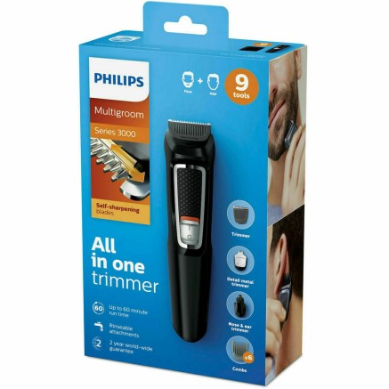 Afeitadora Eléctrica Recargable Philips MG3740/15 2