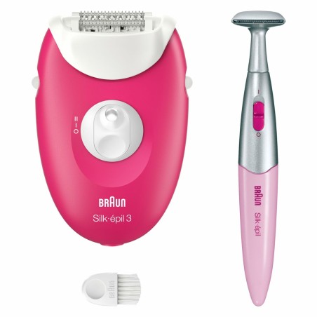 Epilatore Elettrico Braun SE3-202 Fucsia