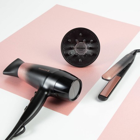 Sèche-cheveux Remington D5305 Noir Rose 2200 W