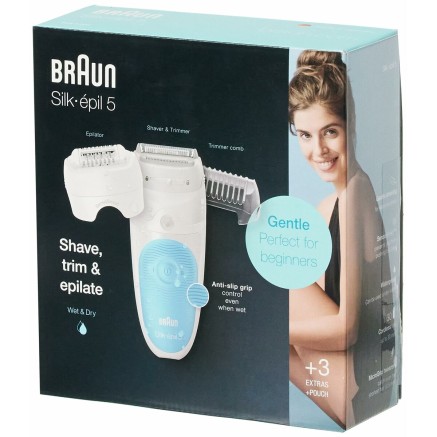 Electric Hair Remover Braun Silk Epil 5-605 Power 2