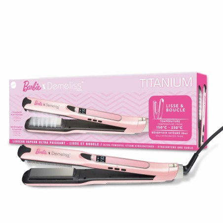 Plancha de Pelo Demeliss Barbie Edition Titanium V2