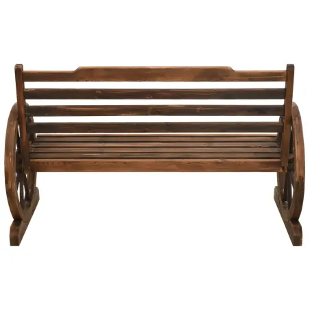 Banc de jardin 112 cm bois de sapin massif