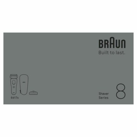 Rasoio elettrico Braun Series 8 8617S