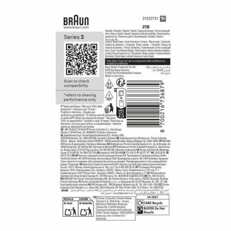 Testina di Ricambio Braun Series 3
