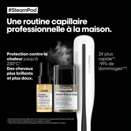 Haarglätter aus Keramik mit Dampffunktion L'Oreal Professionnel Paris