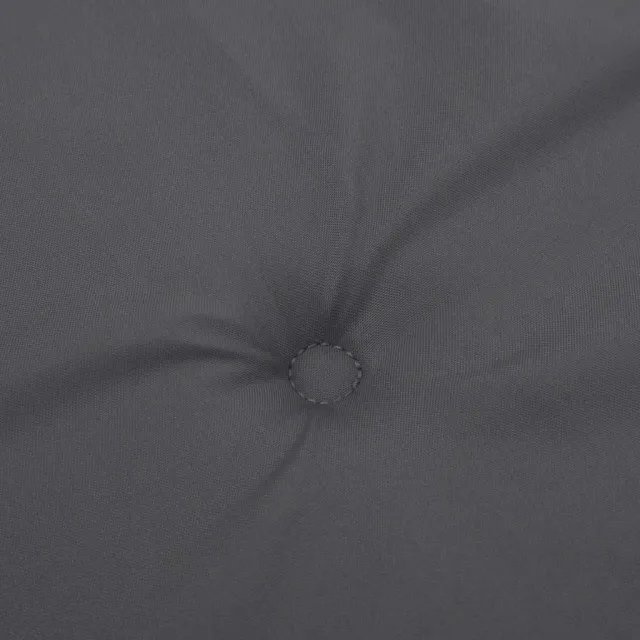 Coussins de chaise de jardin lot de 6 anthracite 40x40x4 cm