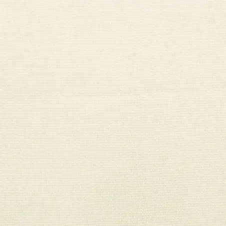 Coussins de chaise jardin lot de 2 crème 40x40x4cm tissu oxford