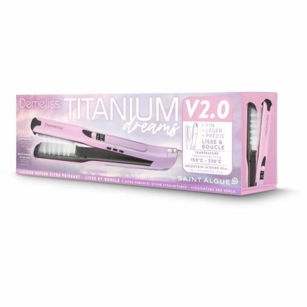 Piastra per Capelli Saint-Algue Rosa 2