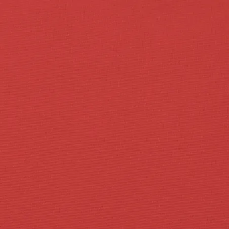 Coussins de chaise jardin lot de 6 rouge 40x40x4cm tissu oxford