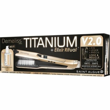 Piastra per Capelli Saint-Algue TITANIUM V2 ELIXIR RITUAL DEMELISS 2