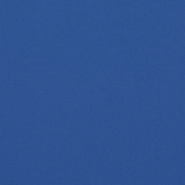 Coussins de chaise de jardin lot de 2 bleu royal 40x40x4 cm