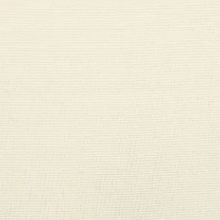 Coussins de chaise jardin lot de 4 crème 50x50x4cm tissu oxford