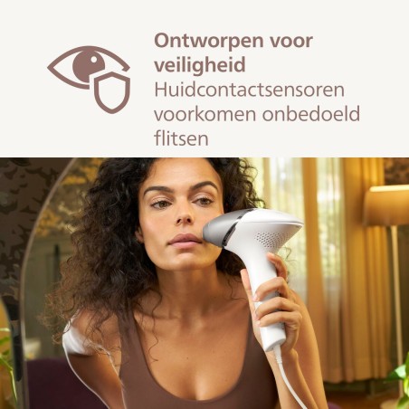 Elektrischer Epilierer mit Lichtimpulsen Philips BRI946/00   *