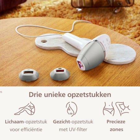 Elektrischer Epilierer mit Lichtimpulsen Philips BRI946/00   *