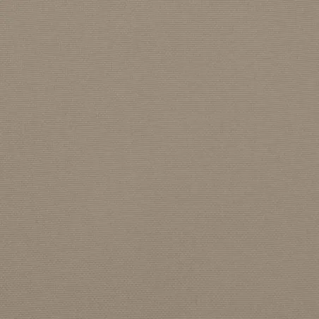 Coussins de chaise jardin lot de 4 taupe 50x50x4cm tissu oxford