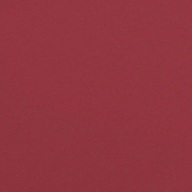 Coussins de chaise de jardin lot de 2 rouge bordeaux 50x50x4 cm