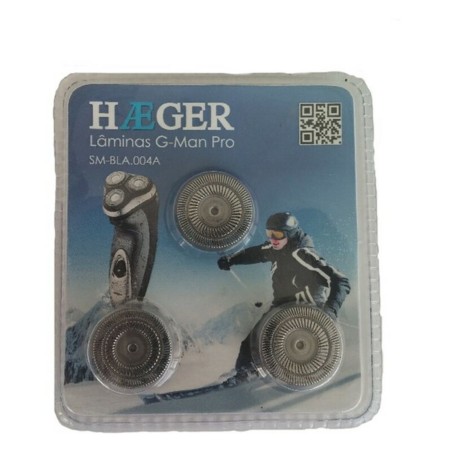 Lame per Rasoio da Barba Haeger G-Man Pro