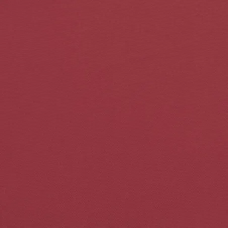 Coussin de banc de jardin rouge bordeaux 100x50x4 cm