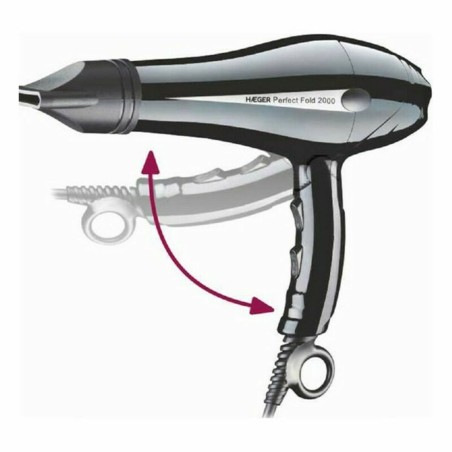 Secador de Pelo Haeger HD-200.012A 2000W Negro 2000 W