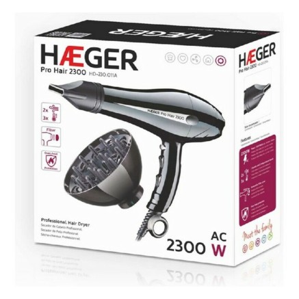Föhn Haeger HD-230.011B 2300 W Schwarz 2300 W 2