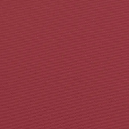 Coussin de banc de jardin rouge bordeaux 150x50x4 cm