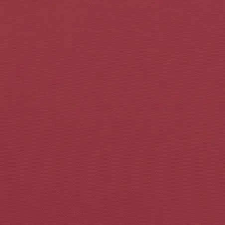 Coussin de banc de jardin rouge bordeaux 180x50x3 cm