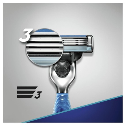 Manual shaving razor Gillette Mach3 Start 2