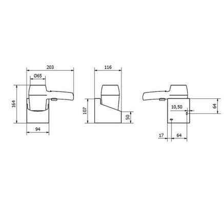 Secador de Pelo Jofel Blanco 1200 W Soporte de Pared 2