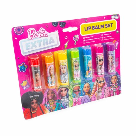 Baume à lèvres avec couleur Barbie Enfant 7 Pièces 2