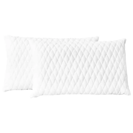 Oreillers lot de 2 60x40x14 cm Mousse à mémoire de forme 2