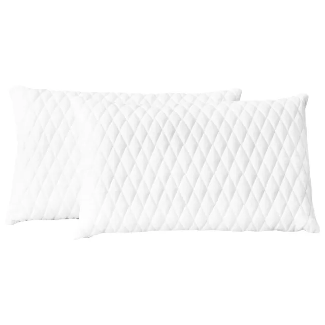 Oreillers lot de 2 60x40x14 cm Mousse à mémoire de forme