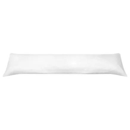 Oreiller de dormeur latéral 40 x 145 cm Blanc 2