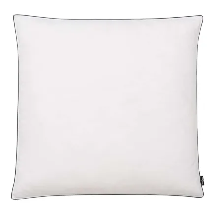 Oreiller lot de 2 Remplissage de duvet 80 x 80 cm Blanc 2